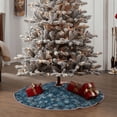 thumbnail image 4 of Sikiie Blue and White Gradient Snowflake Christmas Tree Skirt, Christmas Tree Decorations, Christmas Decor, Tree Mat Decoration(30-48IN)-48", 4 of 6