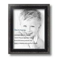 thumbnail image 2 of ArtToFrames 8" x 10" Black with Beads Picture Frame, 8x10 inch Black Wood Poster Frame (WOM-4625), 4 Pack, 2 of 6