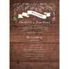 Garden Scroll Deluxe Program Card