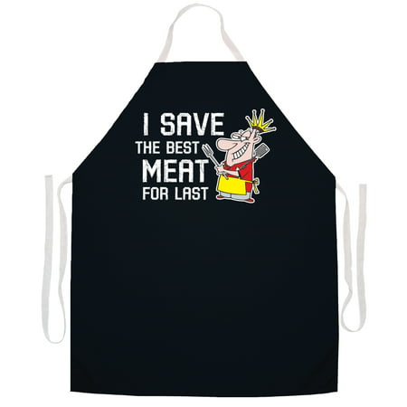 Best Meat Last Aprons by LA Imprints Novelty Gift Kitchen Bar Grill Humor Funny (Best Stock The Bar Gifts)