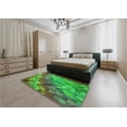 thumbnail image 4 of Ahgly Company Indoor Rectangle Patterned Seaweed Green Area Rugs, 7' x 10', 4 of 6