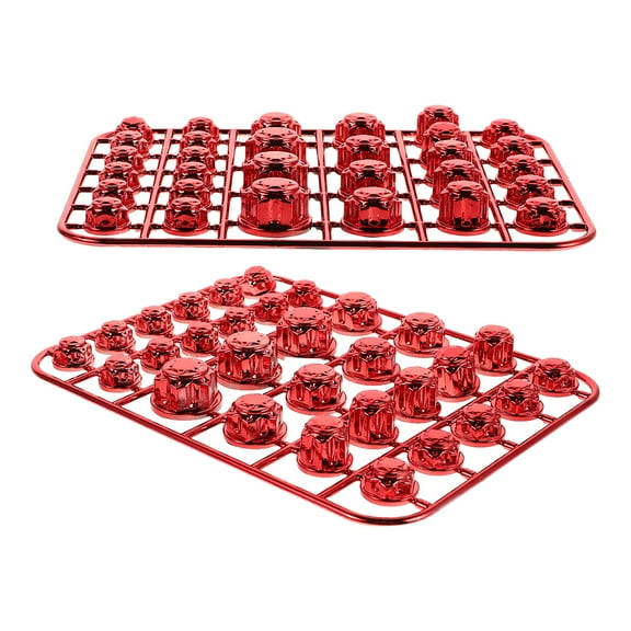 2 Sets Engine Bolt Caps For Motorcycle Modification Decorative Screw Covers Motorbike Nut Caps For Motorbike Engine And Hardware Accessories