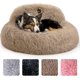 thumbnail image 1 of Cama para perros PetJett Calming Donut, tamaño mediano para perros de 20 a 45 libras, 1 of 8