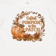 thumbnail image 4 of Inktastic Cutest Pumpkin in the Patch with Autumn Leaves Boys or Girls Baby T-Shirt, 4 of 5