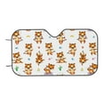 thumbnail image 7 of Fotbe Tigers go in for Sports Car Windshield Sunshade | Sun Visor Protector Front Window Shade, Keeps Out UV Rays, Keeps Your Vehicle Cool-Small, 7 of 7