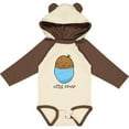 thumbnail image 3 of Inktastic Little Spud Blue Boys or Girls Long Sleeve Baby Bodysuit, 3 of 5