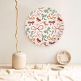thumbnail image 5 of Cauagu Colorful Bow Knots Print Bone China Decorative Plate, Wall Mount Plate Holiday Decor Decorative Ceramic Plates with Stand Elegant Household Plates Decorative-6in, 5 of 6