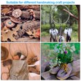 thumbnail image 5 of Uxcell Faux Suede Leather Cord, Leather Lace String for Bracelet Necklace Beading Making DIY Craft Black 2.6mm, 5 of 6