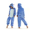 thumbnail image 1 of Stitch Kigurumi Kids Pajamas Warm Nightwear Animal Onesies 100cm, 1 of 2