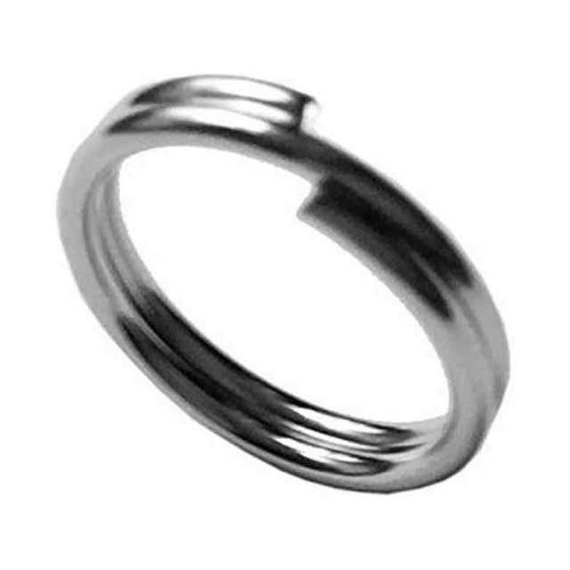 200 Pcs Anneaux de Pêche en Acier Inoxydable Anneaux de Pêche en Acier Inoxydable pour Leurres Vierges Connecteurs Anneaux à Double Boucle Matériel de Pêche