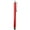 Red, variant on HERFIER Stylus Touch Pen with Rubberized Touch Point for 2 (Red) 4.24x0.35x0.35in