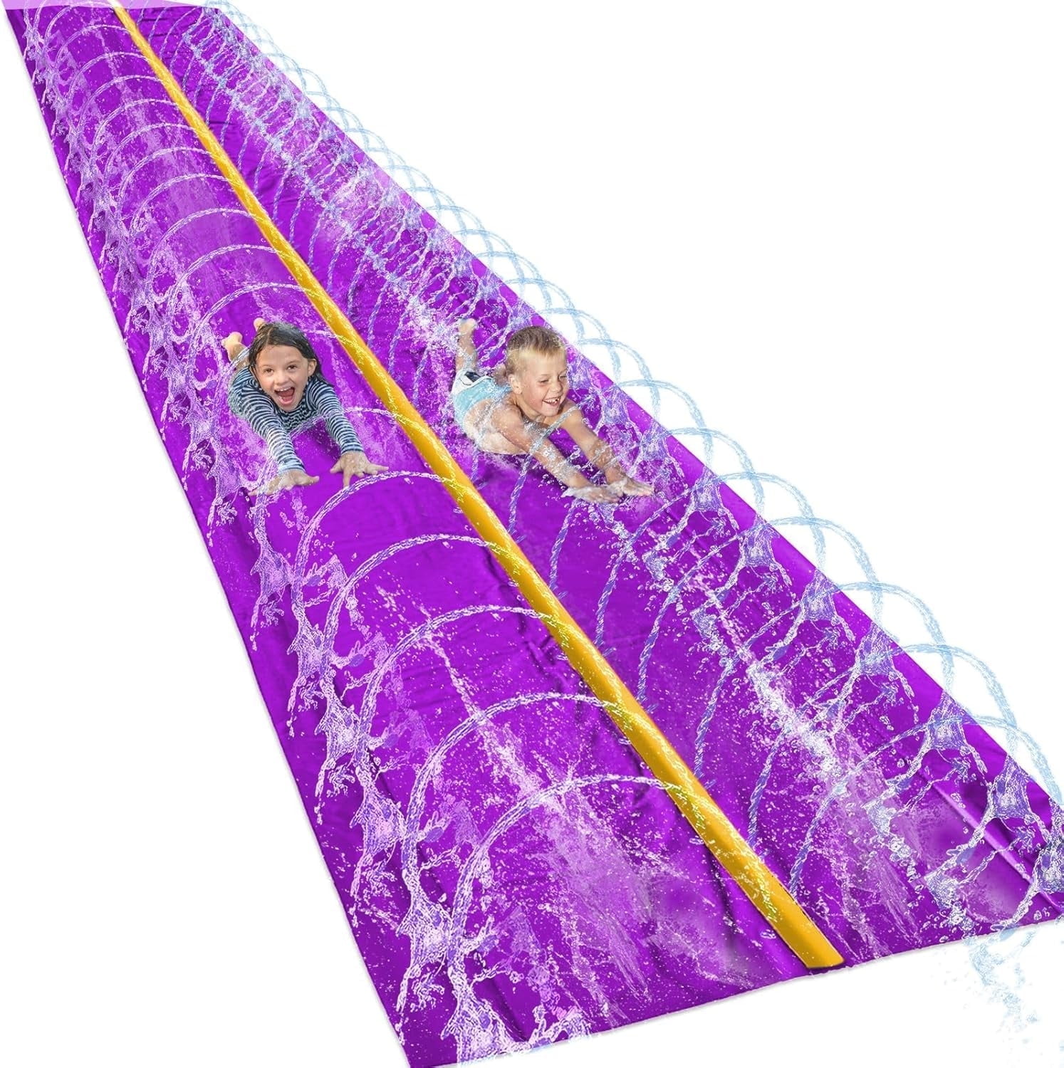 stargo 18 x 5 ft - Slip and Slide, Water Slides for Kid - Backyard waterslide for Kids, Outdoor Fun Summer Water Toys, Water Activities for Kids and Adults for Backyard Fun, Ages 4-8, 5, 6, 7, 8-12 +