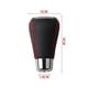 thumbnail image 4 of Blue Line-Car 5-speed gear head Ball head in genuine leather, 4 of 5