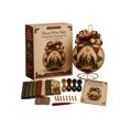 thumbnail image 2 of Cififendec Christmas Nativity Patchwork Bauble DIY Craft Kit, 7.87", Quilt Ball Ornament Making Set for Handmade Xmas Tree Hanging Assembly, 2 of 9