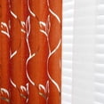 thumbnail image 2 of Camnix Vines Leaves Curtains Semi Blackout Curtains for Bedroom 78.7 inch Long 1 Panel Botanical Black Out Curtains for Living Room Window Drapes, 39.4Wx78.7L, 2 of 5