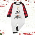 thumbnail image 3 of Pyjamas de Noël Famille Pyjamas Assortis Famille Hiver Chauds Douillets Imprimé Tenue Décontractée pour Maman et Enfants Ensemble de Pyjama de Noël Sensation Flocon de Neige pour Ensemble Rouge 0-3 Mois, 3 of 5