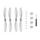 thumbnail image 1 of Cuchillas De Hélice De Repuesto Para Reducción De Ruido Compatibles Con Dji Mini 2, Accesorios Para Drones, Hélices Plegables De Liberación Rápida Tipo Prensa Minnieouse EL016153-00, 1 of 5