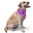 thumbnail image 2 of Naloa Tropics Leaf Dog Bandanas 1PC Washable Triangle Dog Scarfs Premium Durable Fabric, for Small Medium Large Dogs and Cats, 2 of 6