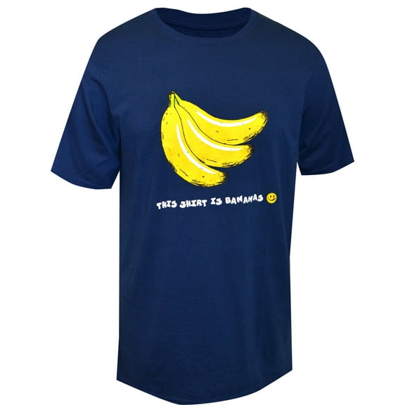 Joe Boxer Mens Joe Boxer Loungewear This Shirt Is Bananas Short Sleeve Tee (Medium)