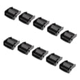 thumbnail image 2 of 10 Pieces Cam Buckle Webbing Luggage Cargo Kayak Board Surf Black, 2 of 3