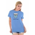 thumbnail image 4 of Dropped Phone Toilet Unlucky Upset Plus Size Crewneck Graphic Tee Shirt Brisco Brands 2X, 4 of 5
