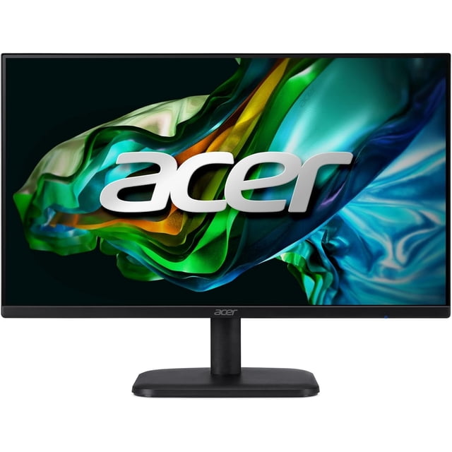 Refurbished Acer UM.HE1AA.D01 27in FHD IPS Monitor, 120Hz Refresh Rate, 1ms Response Time, AdaptiveSync, 250 Nits Brightness, HDMI VGA