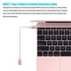 thumbnail image 3 of USB-C Extension Cable USB 3.1 Type C Male to C Female Extension Cable Adaptor Converter Data Sync Ch, 3 of 5