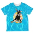 thumbnail image 1 of Whatever Floats Your Goat Boat Funny All Over Toddler T Shirt Multi 6T, 1 of 1