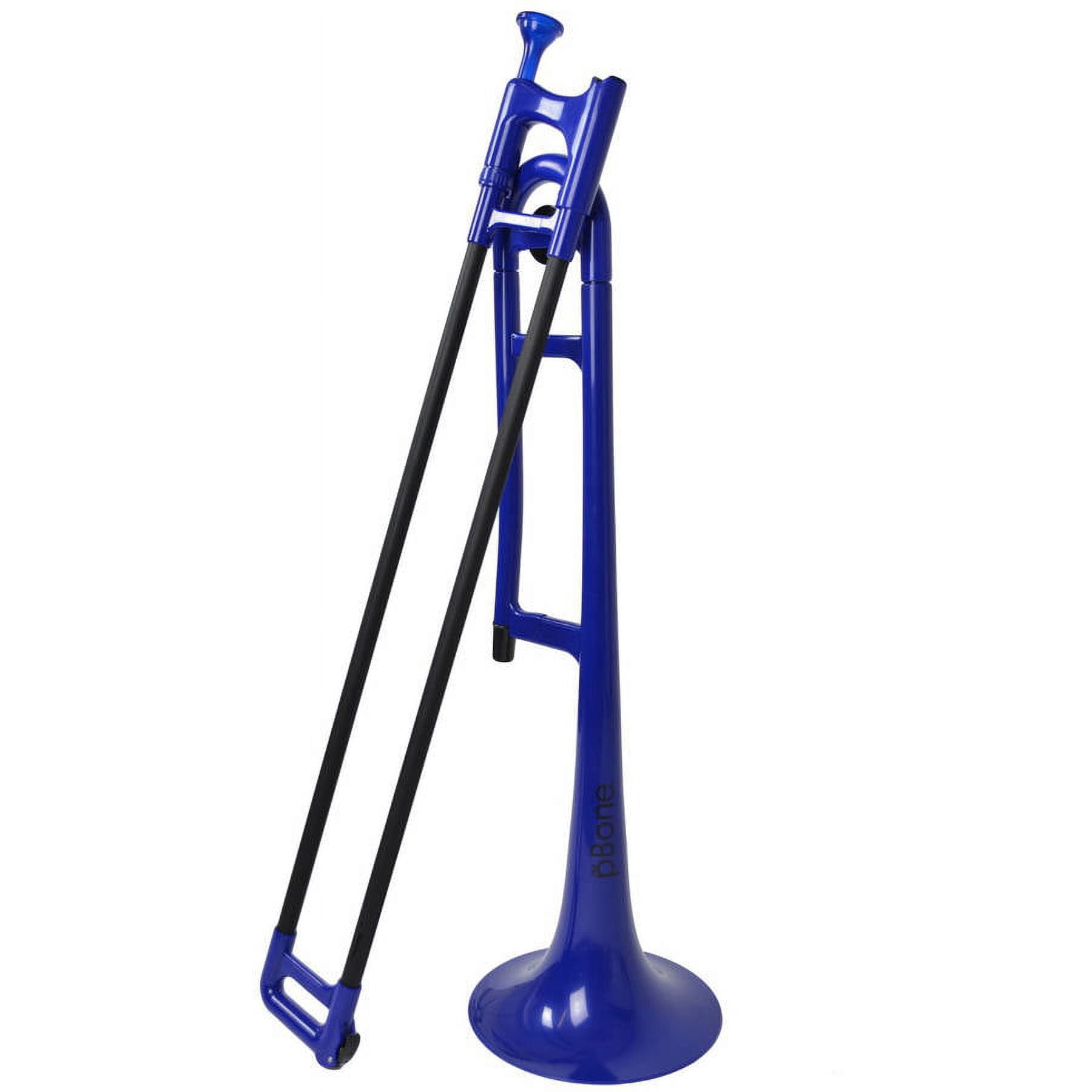 Jiggs pBone Plastic Trombone, Blue