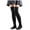 Black, variant on HNMKIU Women's Knitted Leg Warmers Over The Knee Boot Socks Thermal Winter Wear Red,B
