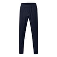 thumbnail image 4 of Men's Casual Pants Men's Solid Casual Pants Skinny Work Outdoor Trendy Long Fitness Navy S, 4 of 6
