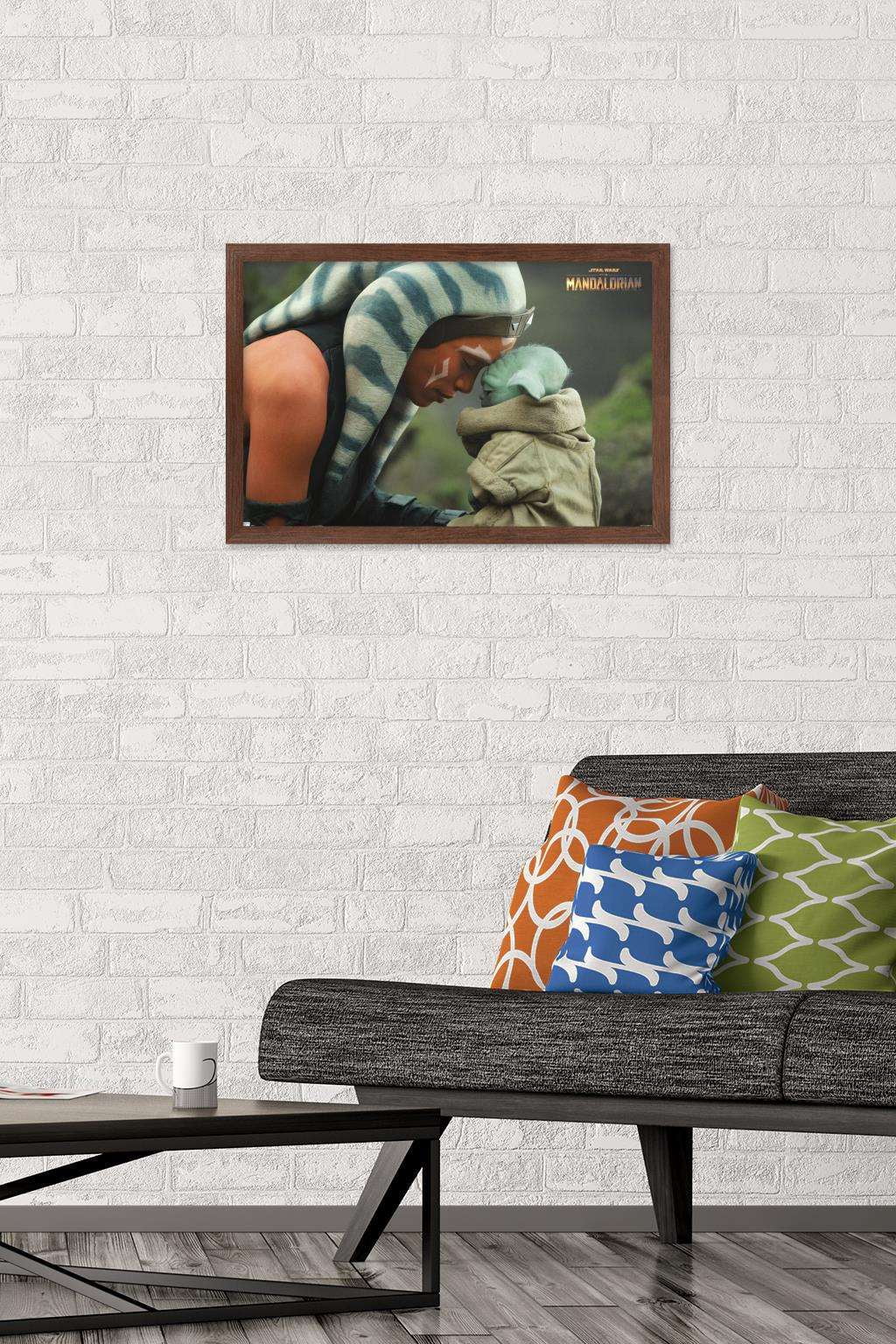 Star Wars The Mandalorian Season 2 - Moment Wall Poster, 14.725" x 22.375", Framed