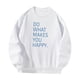 thumbnail image 3 of Sudadera con cuello redondo para mujer, ropa bonita de invierno, jersey moderno de primavera para deportes, 3 of 7