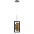 thumbnail image 3 of Fano Integrated Dimmable Led Wood, Metal Mini Pendant Fixture. 16W, 1280 Lumen. 3000K, Pine, 3 of 3