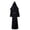 Black, variant on SAWOBUUN Medieval Monk Robe Renaissance Priest Friar Hooded Cloak Halloween Tunic Uniform