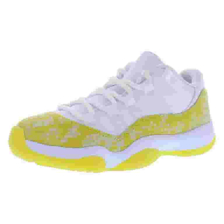 スニーカー Nike Air Jordan 11 Retro Low Yellow Snakeskin Jordan 11 Retro Low Yellow Snakeskin (Women's) - Walmart.com