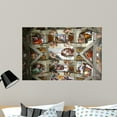 thumbnail image 1 of Sistine Chapel Wall Mural Decal Sticker, Wallmonkeys Peel & Stick Vinyl Graphic (36 in W x 24 in H), 1 of 4