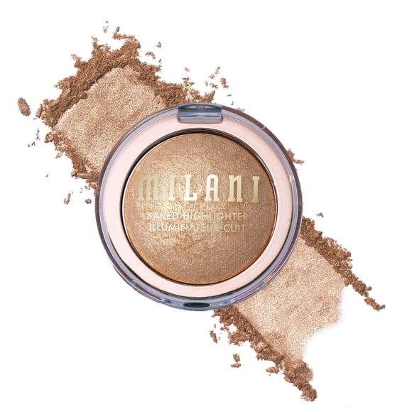 Iluminador en polvo horneado Milani Bronze Splendore vegano
