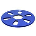 thumbnail image 1 of 1/4 10.5 Inch Empty Takeup Reel, 6 Hole Reel to Reel Recording Empty Take Up Tape, Aluminum Alloy Universal Opening Machine Part for  for NAB Reel to Reel Tape, 1 of 7