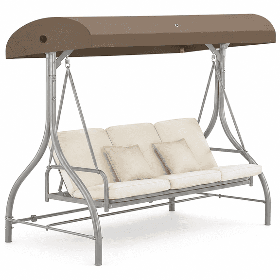 Beige Porch Swing Replacement for GT Model GCS00229C, Patio Garden Balcony Shade Cover