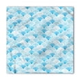 thumbnail image 1 of Watercolor Bandana, Ocean Curve Pattern, Unisex Head and Neck Tie, by Ambesonne, 1 of 2