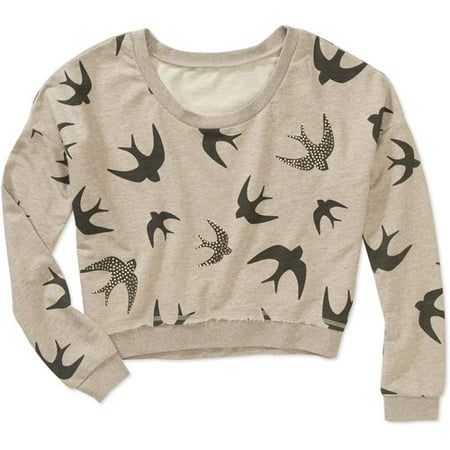 No Boundaries Juniors Printed Pullover