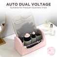 thumbnail image 4 of PARWIN PRO BEAUTY Dual Voltage 7-in-1 Hair Dryer Brush Styler, Hot Air Multi-Styler & Air Straightener & 28mm Auto Wrap Curlers for Frizz-Free, No Heat Damage, Crystal Purple, 4 of 10
