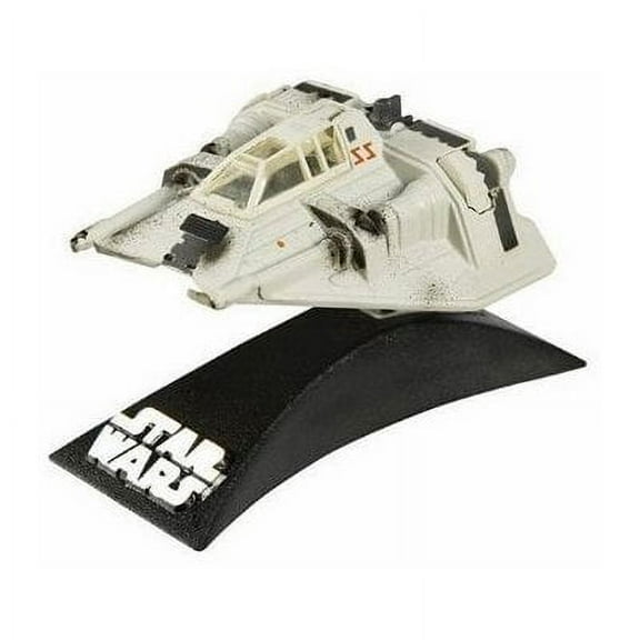 star wars titanium series die cast metal snow speeder with movable action features