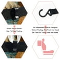thumbnail image 3 of Turkey Foldable Car Garbage Can with Lid, Leak-Proof, Hanging Storage Bag - Car Trash Bin, Mini Trash Can, 3 of 6