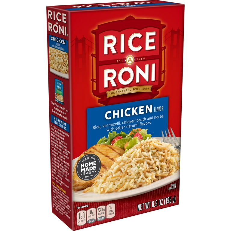Rice-a-Roni Rice and Vermicelli Chicken Broth And Herbs Flavor