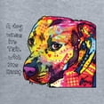 thumbnail image 5 of Wild Bobby Dean Russo A Dog Wags Its Tail With Its Heart Gratitude Pitbull Dog Lover Men Long Sleeve Shirt, Heather Grey, X-Large, 5 of 5