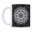 thumbnail image 2 of ThisWear Mandala Gifts Mandala Cup Mandala Set Mandala Designs 11 ounce 2 Pack Coffee Mugs & Gray, 2 of 4