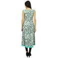 thumbnail image 5 of Bimba Women Straight Cotton Pannel Kurti Sleeveless Printed Kurta, 5 of 6