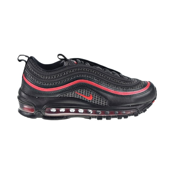 Nike Air Max 97 Women's Shoes Black-Metallic Silver-University Red cu9990-001